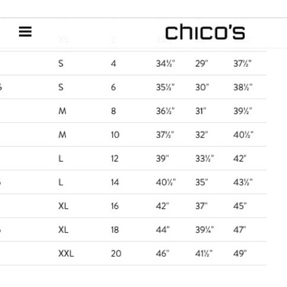 #53 Chico’s Navy Blue Top AND long Cardigan women’s size 2 Preowned - Picture 5 of 5